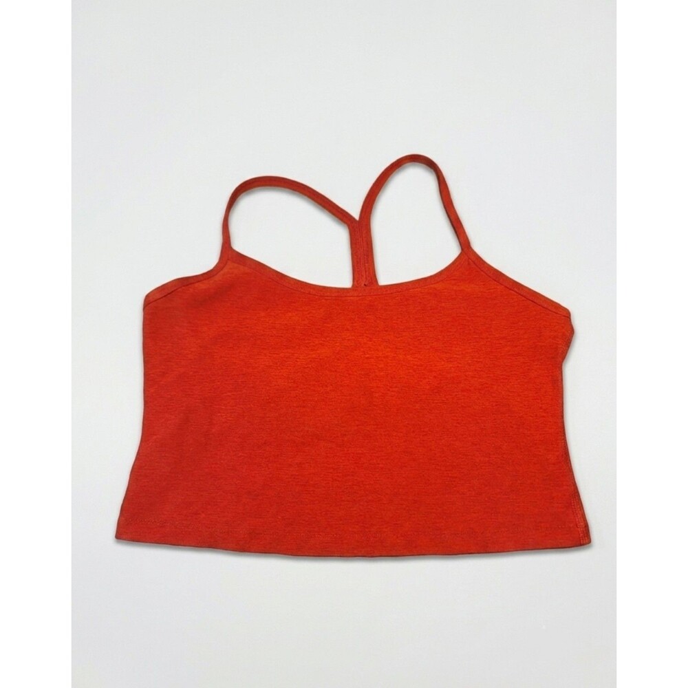 Beyond Yoga Spacedye Red Crop Tank Size Large